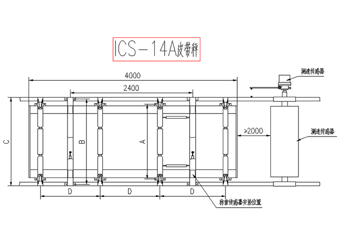 ICS-14A型电子皮带秤